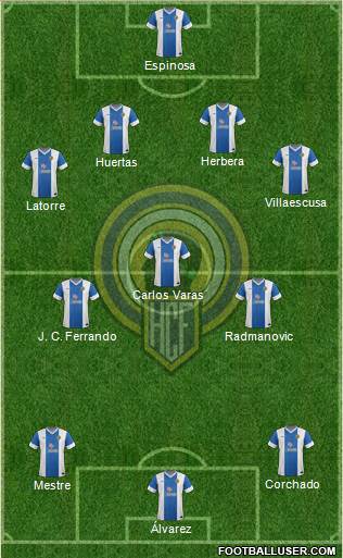 Hércules C.F., S.A.D. Formation 2014