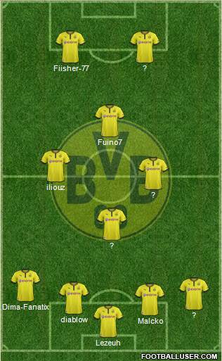 Borussia Dortmund Formation 2014