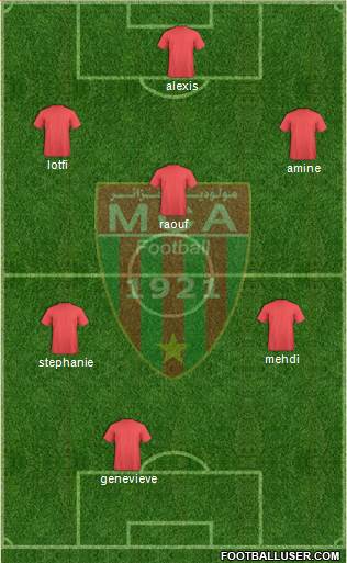 Mouloudia Club d'Alger Formation 2014