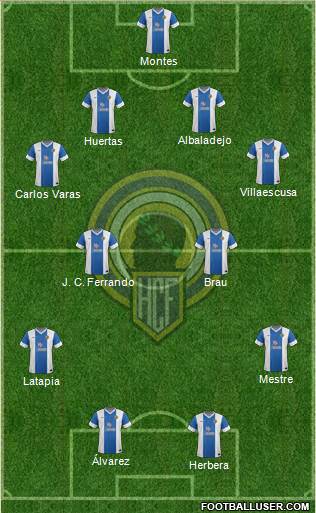Hércules C.F., S.A.D. Formation 2014