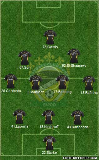 FC Honka Formation 2014