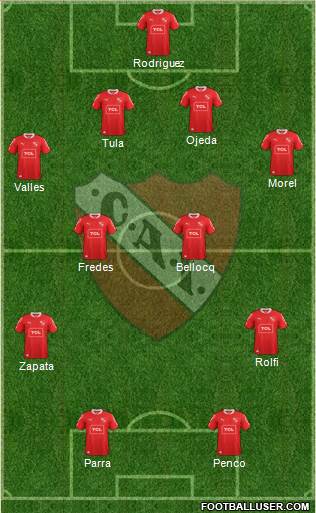 Independiente Formation 2014