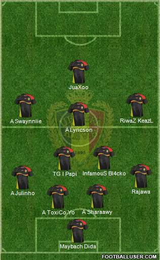 Belgium Formation 2014