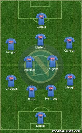 Napoli Formation 2014
