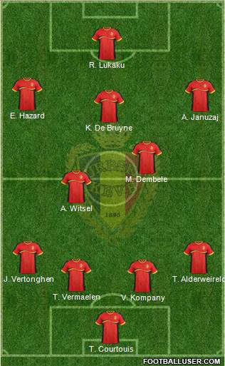 Belgium Formation 2014