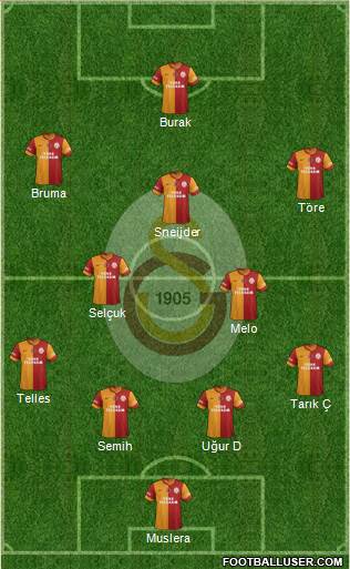 Galatasaray SK Formation 2014