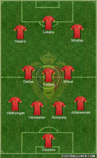 Belgium Formation 2014
