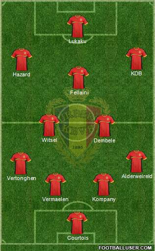 Belgium Formation 2014