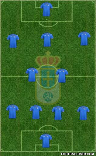 Real Oviedo S.A.D. Formation 2014