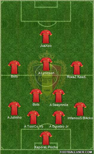 Belgium Formation 2014