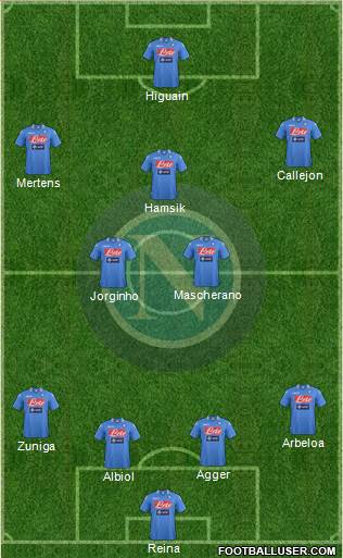 Napoli Formation 2014