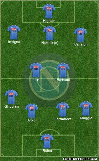 Napoli Formation 2014