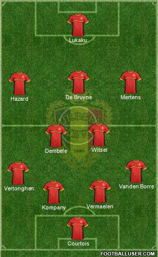 Belgium Formation 2014