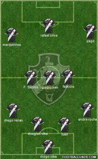 CR Vasco da Gama Formation 2014