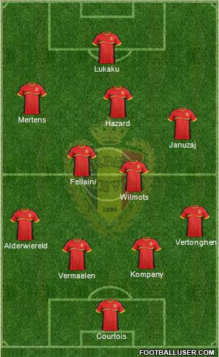 Belgium Formation 2014