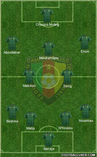Cameroon Formation 2014