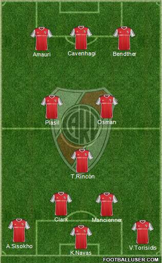 River Plate Formation 2014