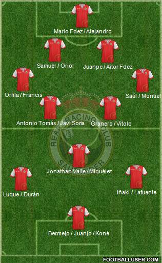 R. Racing Club S.A.D. Formation 2014