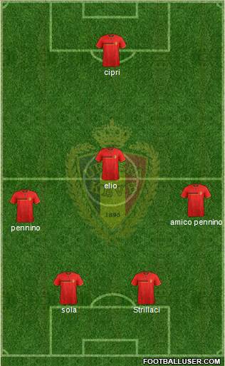 Belgium Formation 2014