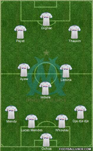 Olympique de Marseille Formation 2014
