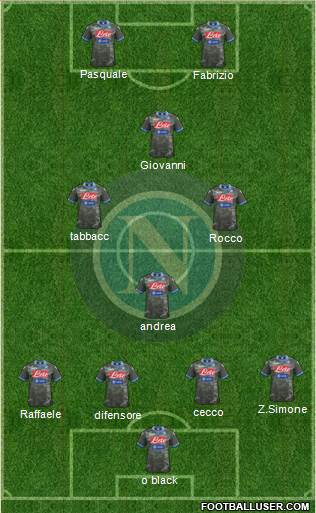 Napoli Formation 2014