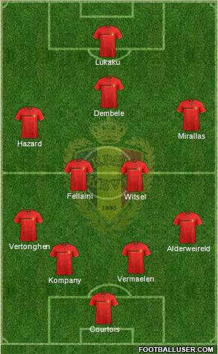 Belgium Formation 2014