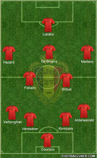 Belgium Formation 2014
