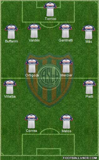 San Lorenzo de Almagro Formation 2014