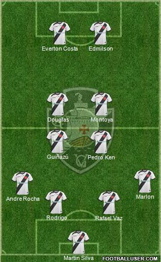 CR Vasco da Gama Formation 2014