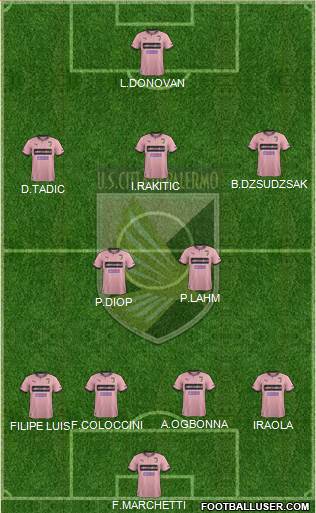 Città di Palermo Formation 2014