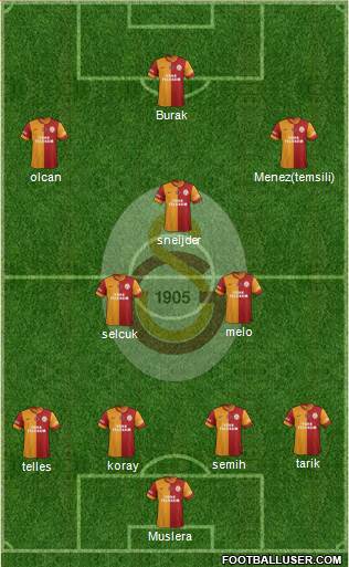 Galatasaray SK Formation 2014