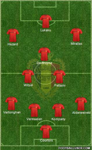 Belgium Formation 2014