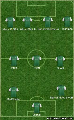 Hibernian Formation 2014