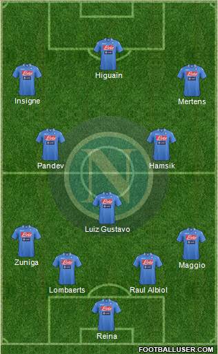 Napoli Formation 2014