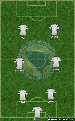 Bosnia and Herzegovina Formation 2014