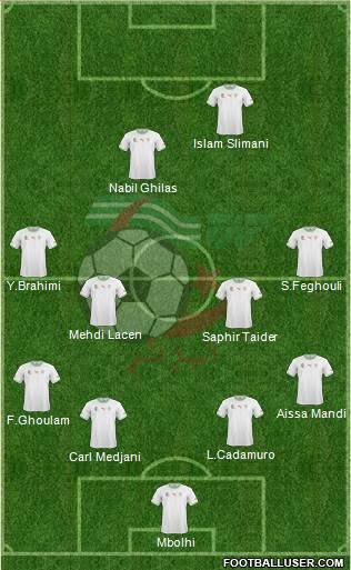 Algeria Formation 2014
