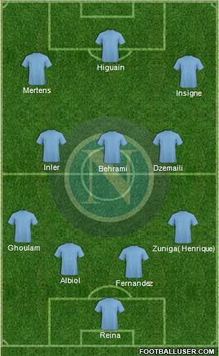 Napoli Formation 2014