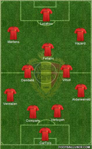 Belgium Formation 2014