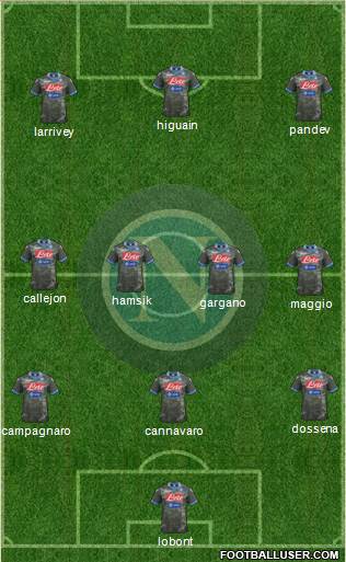 Napoli Formation 2014