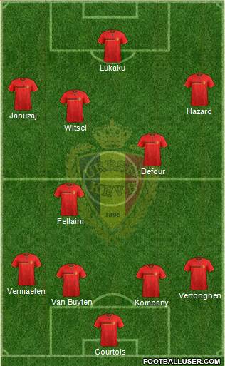 Belgium Formation 2014