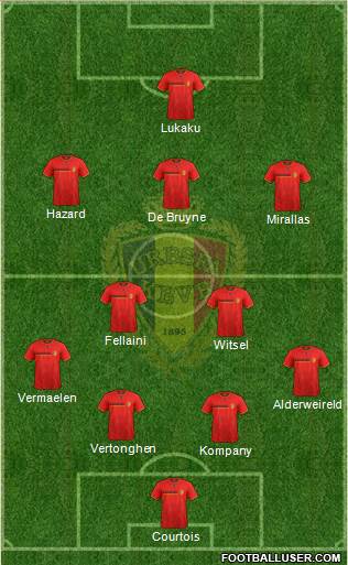 Belgium Formation 2014