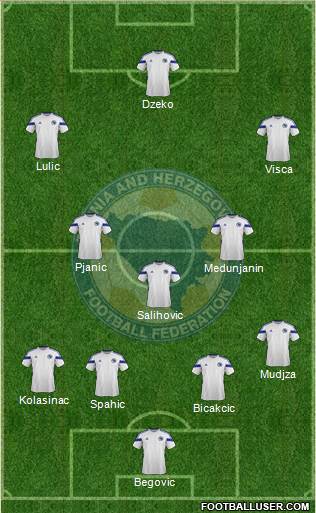 Bosnia and Herzegovina Formation 2014