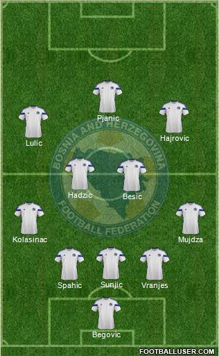 Bosnia and Herzegovina Formation 2014