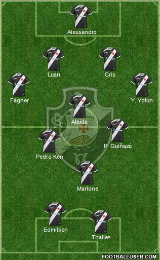 CR Vasco da Gama Formation 2014