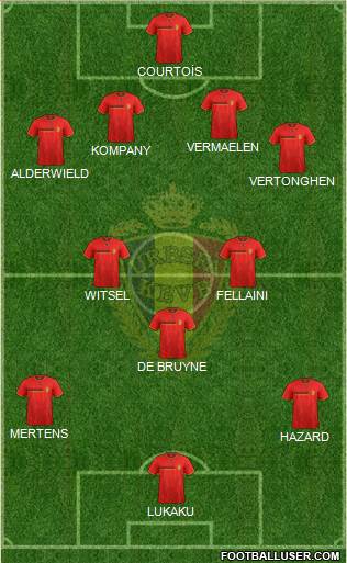 Belgium Formation 2014