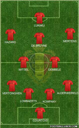 Belgium Formation 2014