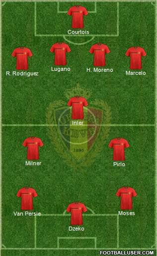 Belgium Formation 2014