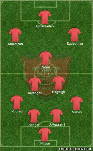 Persepolis Tehran Formation 2014