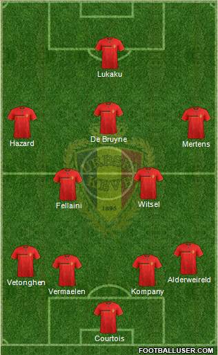 Belgium Formation 2014
