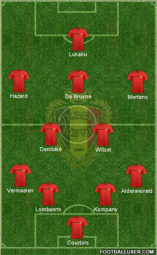 Belgium Formation 2014